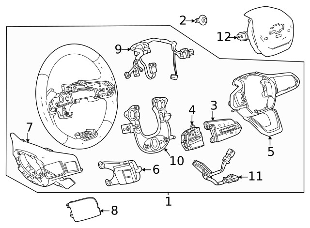 Genuine GM Switch 13552675