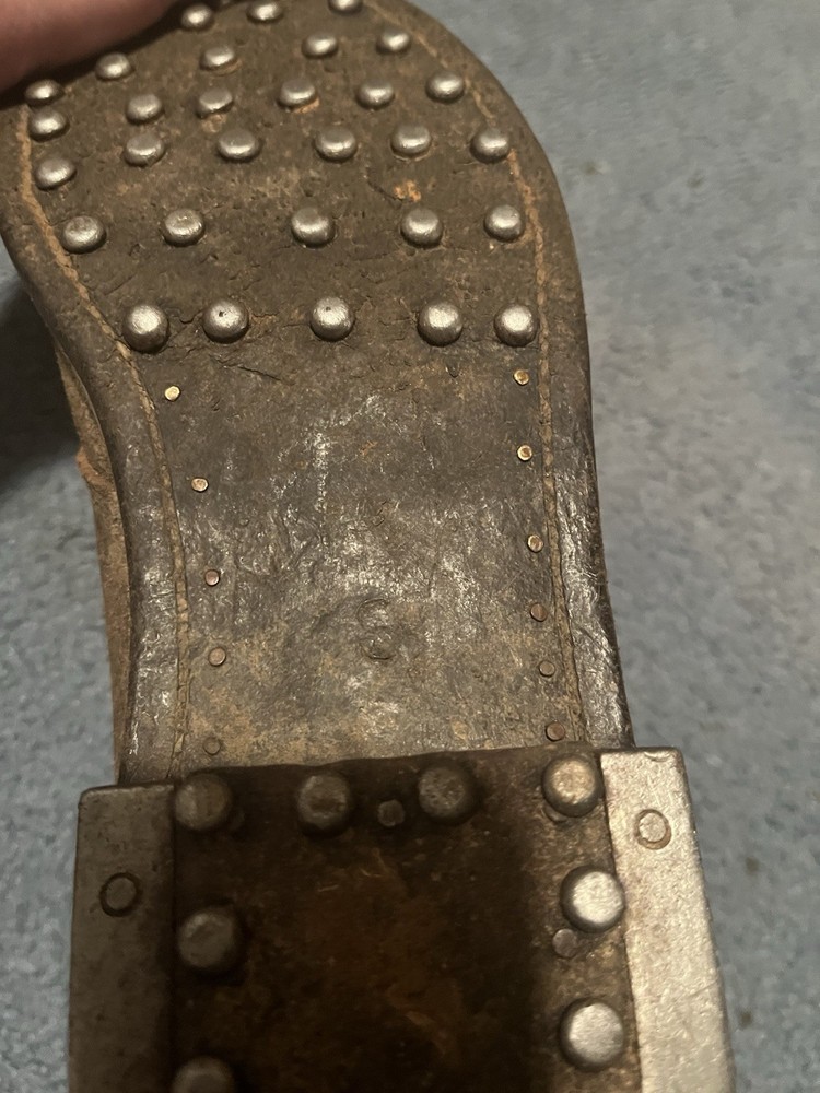 Original WW1 Trench Boots Unissued Near Condition ￼