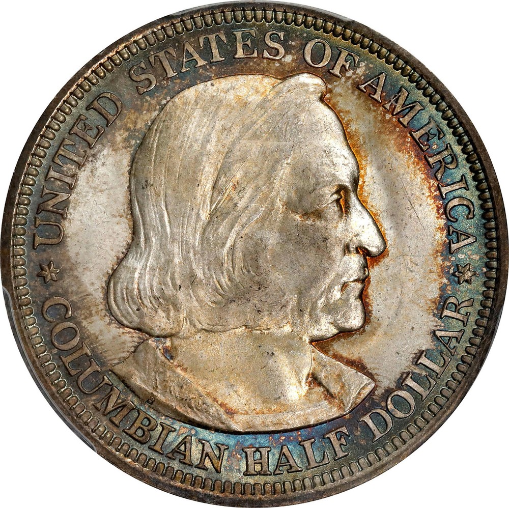 1893 Columbian Commemorative Half MS-66+ CAC/PCGS Certified