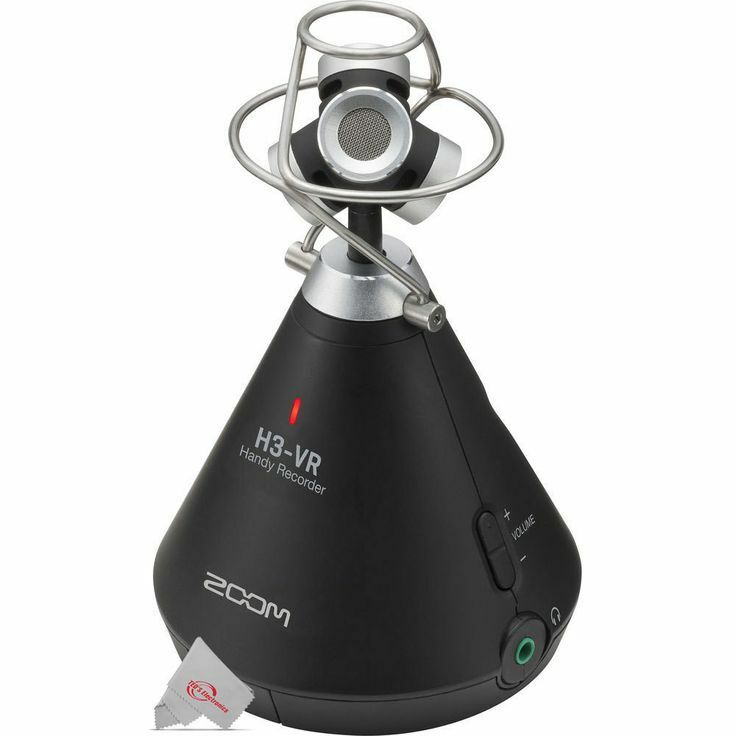 Zoom H3 VR Handy Audio Recorder w/ Ambisonics Mic Array + Bluetooth Adaptor