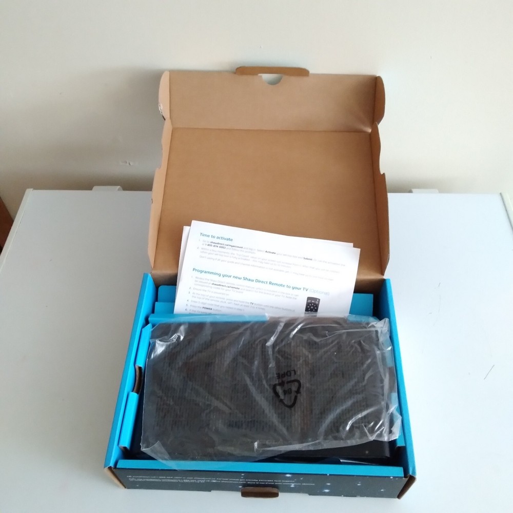 Shaw Direct HDDSR 800 Satellite Receiver Adapter No Remote