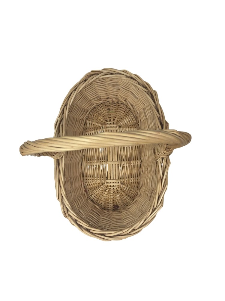 Small Woven Wicker Basket with handle