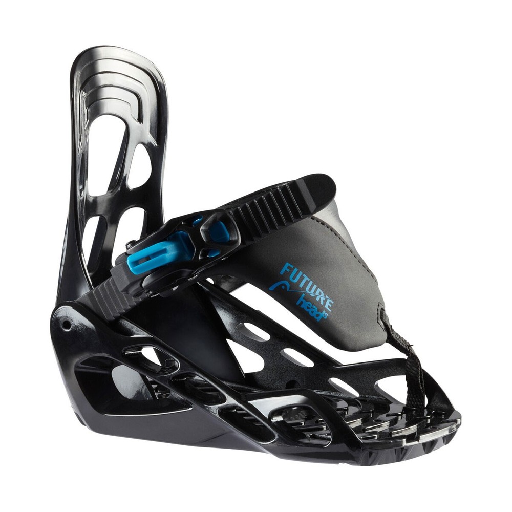 HEAD P Kid Junior Black XS Snowboard Bindings with Multiple Size Adjustment