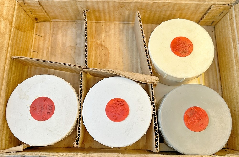 Soviet Glass Optical Flat Parallel Set - 40mm .