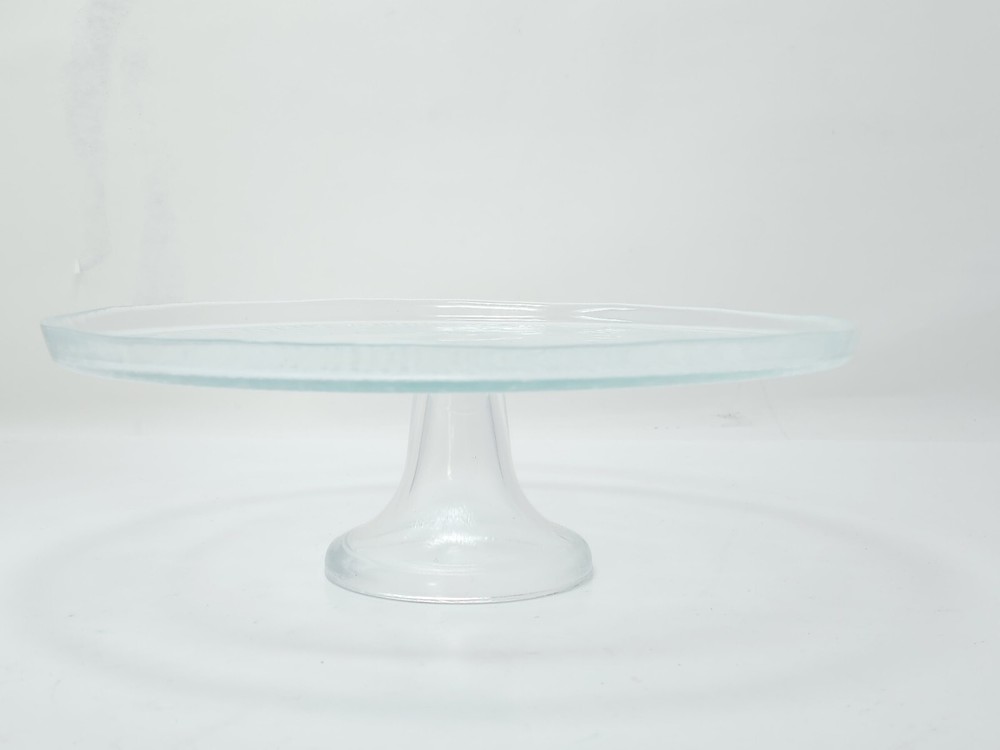 Classic Touch Glass Cake Stand 11 in, Round