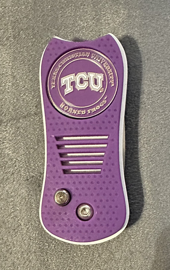 Team Golf Texas Christian University, Switchblade Divot Tool, New