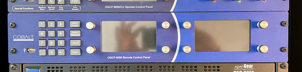 COBALT OGCP-9000 2RU Remote Control Panel for OpenGear Frame
