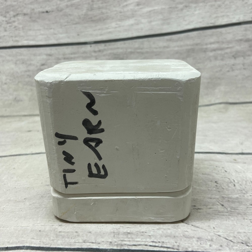 Unbranded Ceramic Casting Mold Tiny Urn Floral Design