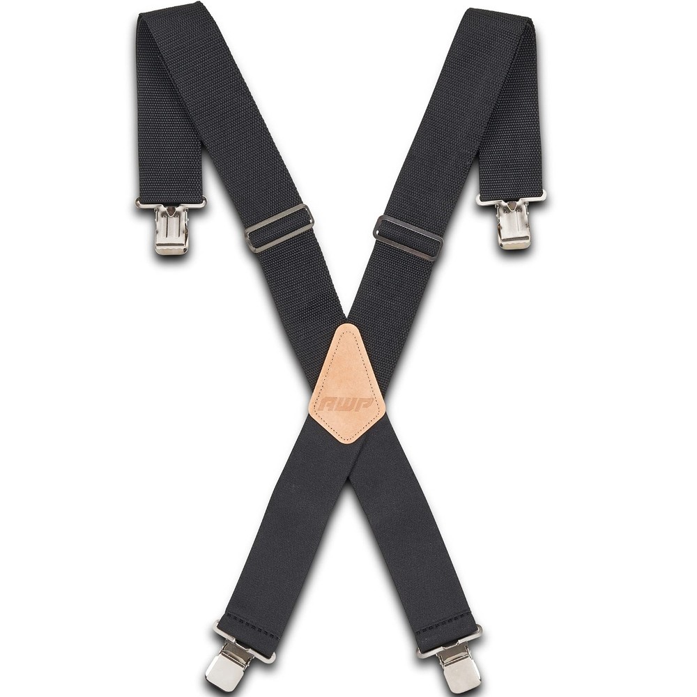 Work Suspenders | 2" Fully-Adjustable Webbing Work Suspenders with Heavy-Duty...