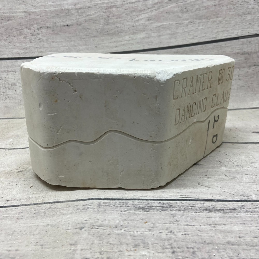 Cramer Ceramic Casting Mold Dancing Clauses Christmas Santa #300