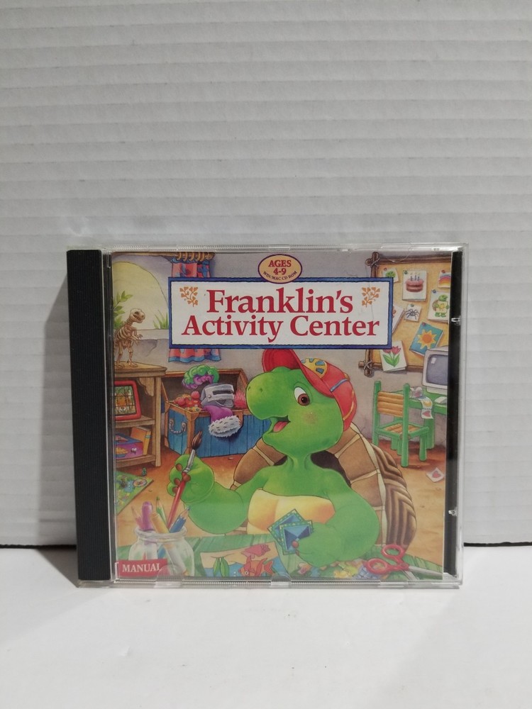 Franklin's Activity Center (PC / CD Rom) Ages 4-9 RARE HTF