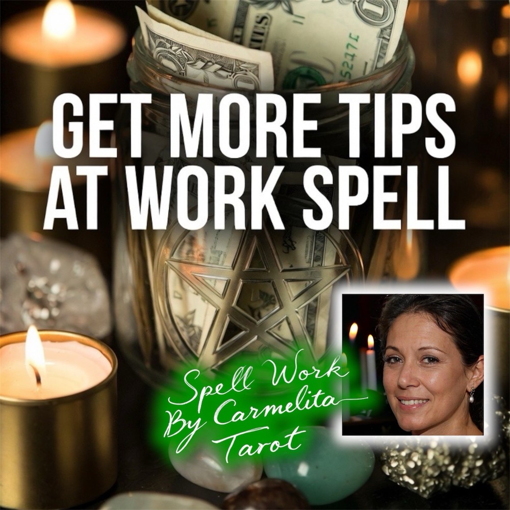 Get More Tips At Work Spell - By Carmelita Tarot
