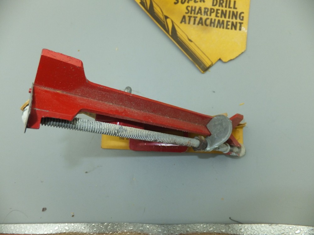 vintage super drill sharping attachment
