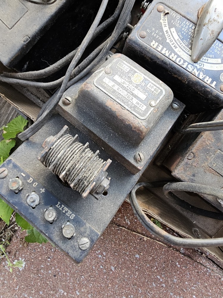 Lot Vintage Electric Model Train Transformers