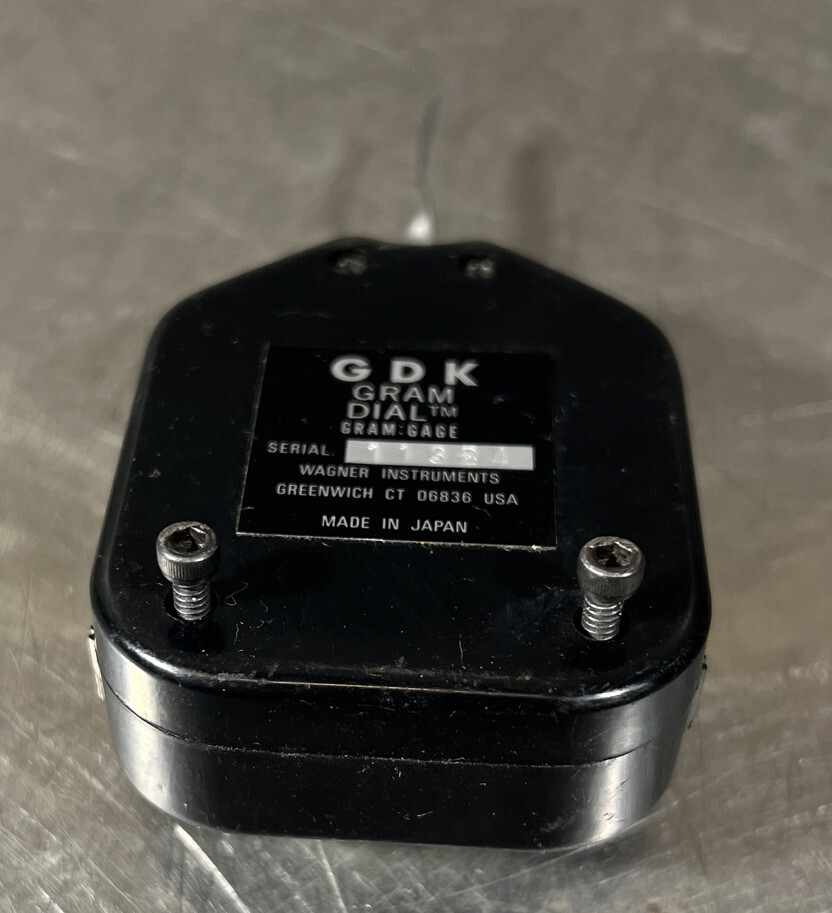 WAGNER GRAM DIAL GDK. Used Surplus