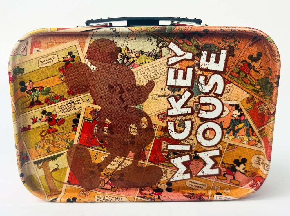 Disney Mickey Mouse Collectible Mini Tin With Handle