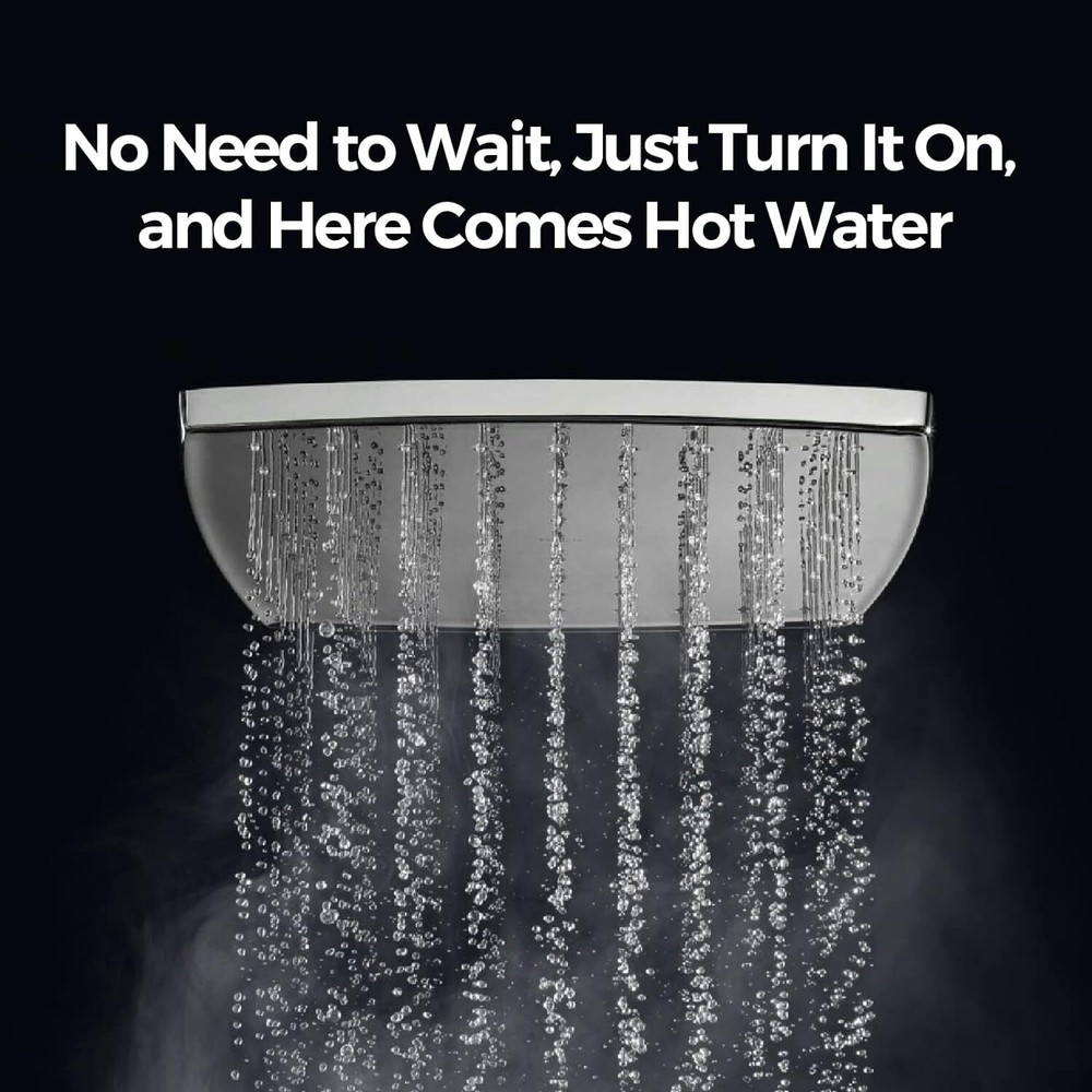 FOGATTI Propane Tankless Water Heater Indoor On Demand Hot 7.5 GPM 170,000 BTU