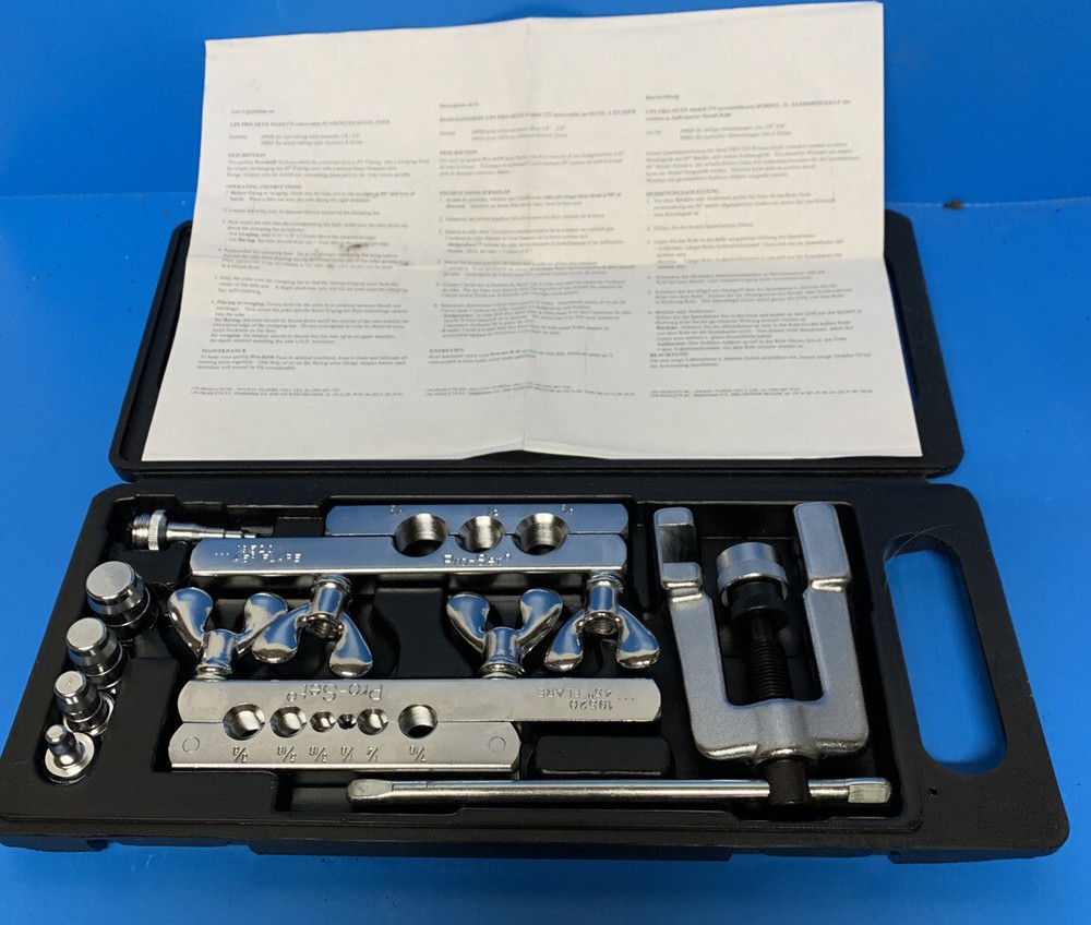 Pro-Set FS275 Flaring/Swaging Tool New