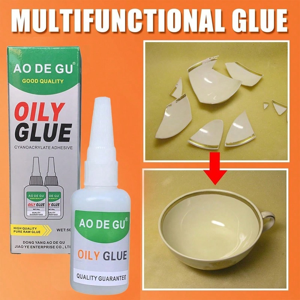 Super Glue - Clear Superglue Instant Glue Adhesive, Quick Dry
