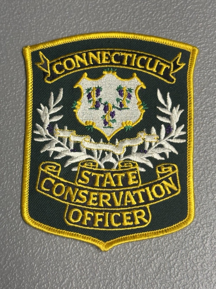 Connecticut State Conservation Officer Embroidered Patch