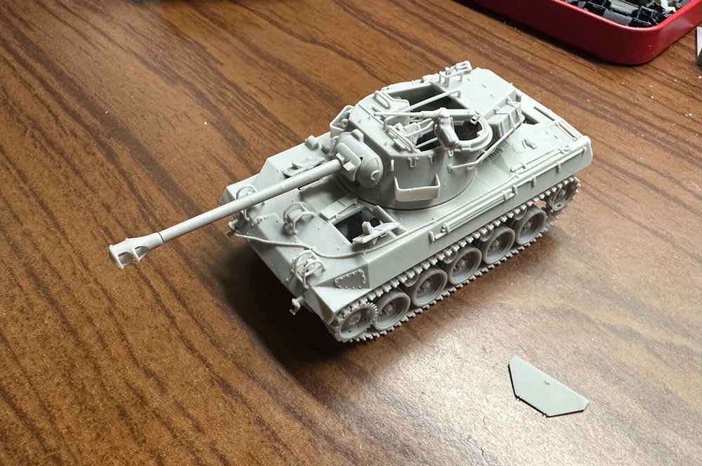 1/72 3d printed tank US M18 Hellcat