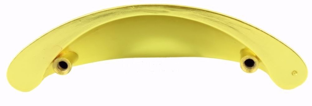 2-1/2" Country Store Cup Pull Polished Brass