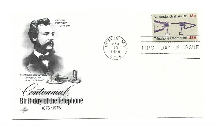 1683  Telephone ArtCraft, FDC