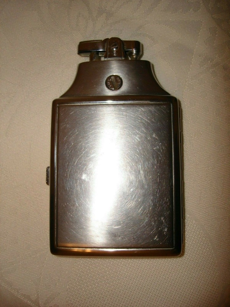 VINTAGE COLLECTIBLE All ORIGINAL RONSON CASE CIGARETTE CASE LIGHTER POUCH BOX