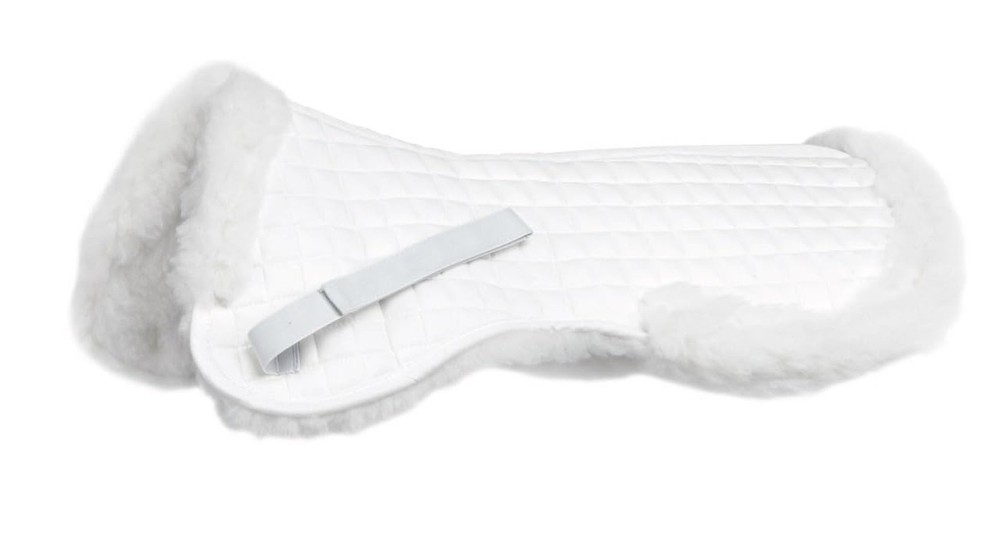 Shires ARMA Acrilan Lined Saddle Pad 17"-18" White