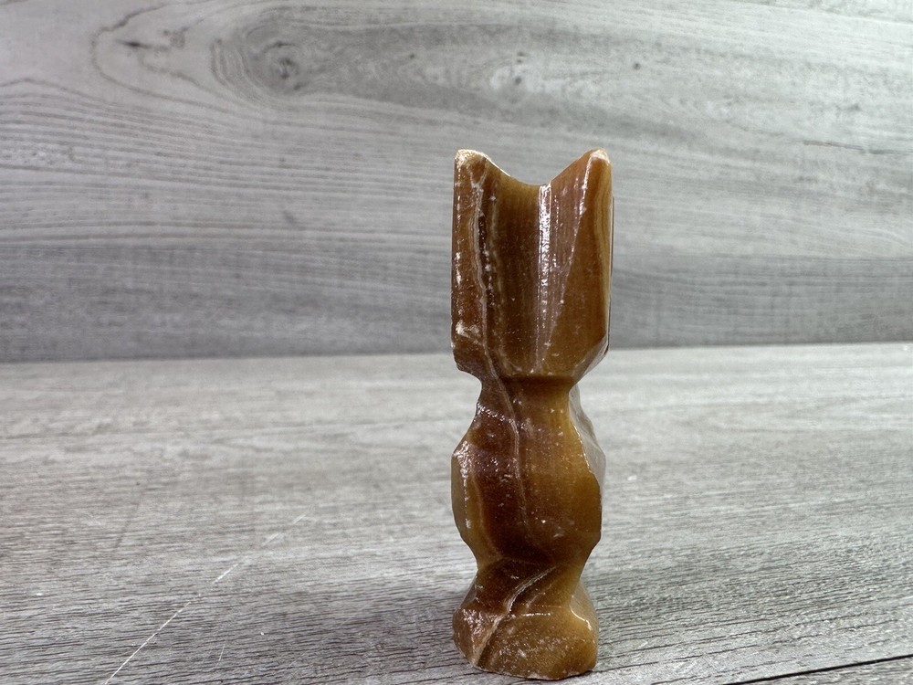 Brown Marble / Onyx Stone Replacement Rook Chess Piece