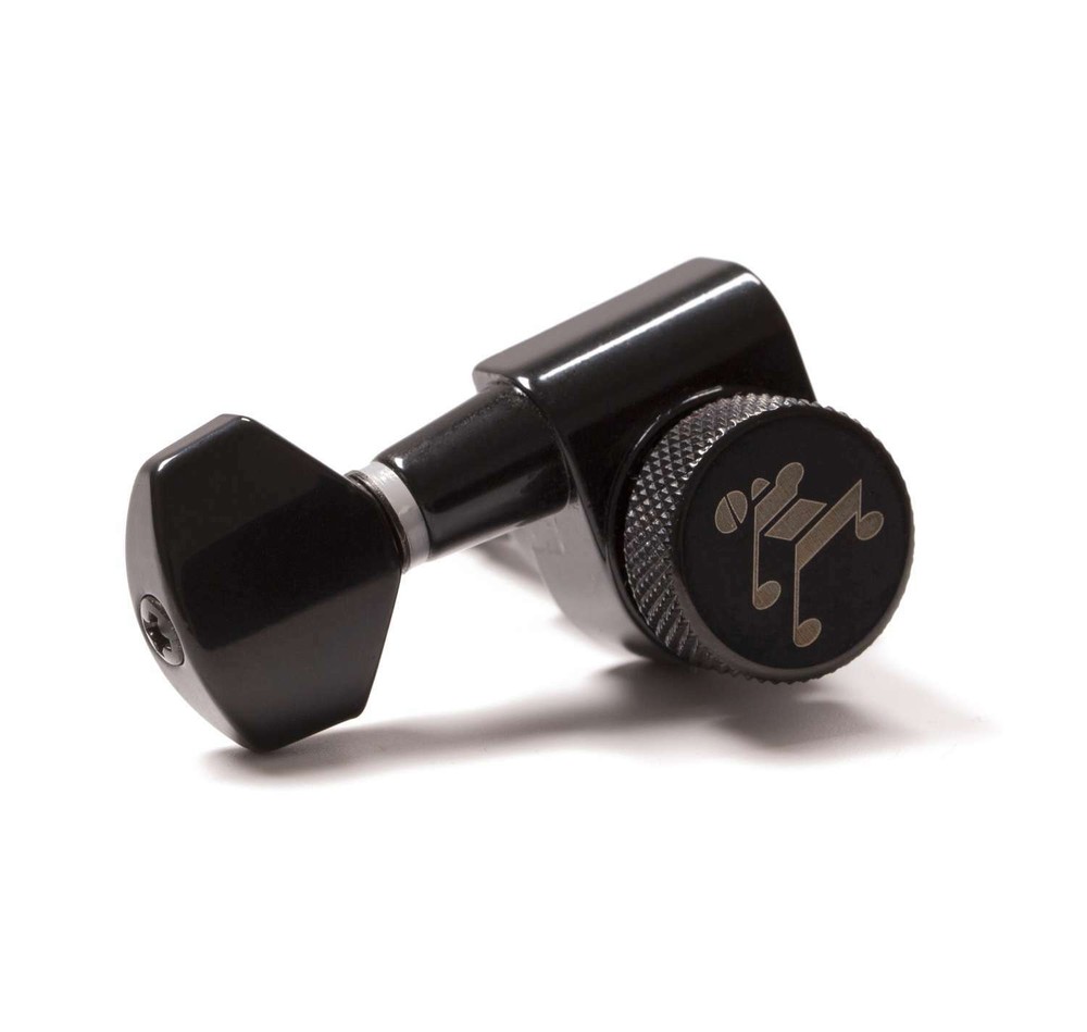 Tone Ninja 19:1 Single Locking Tuner, 22mm, Left Handed, Black
