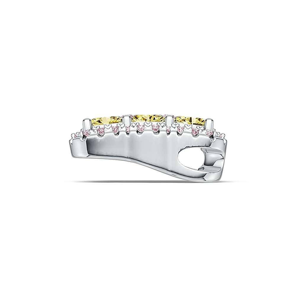Sterling Silver Semi Mount Pendant Setting Oval OV 4X3mm
