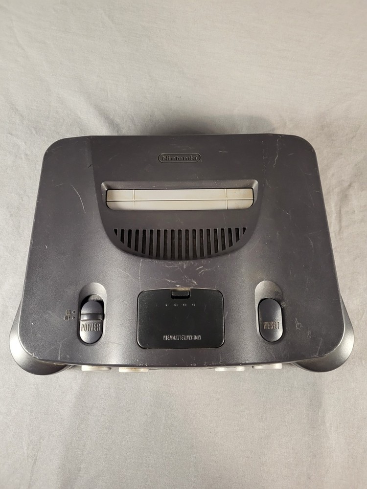 Nintendo 64 N64 Console - NUS-001 - Cords & Controller - Tested!