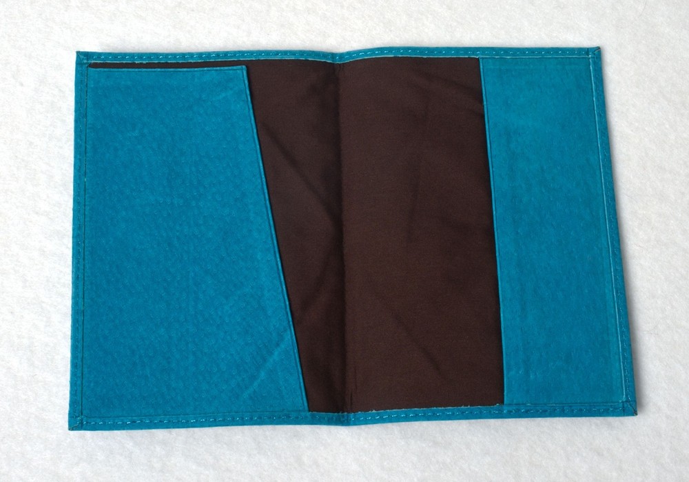 LEATHER (SUEDE) PASSPORT CASE