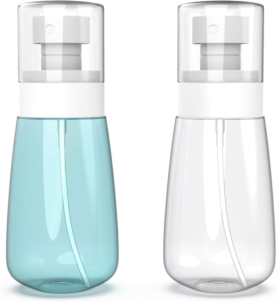 Eco-Friendly 2oz Mini Spray Bottles with Fine Mist - Refillable & Leak Proof
