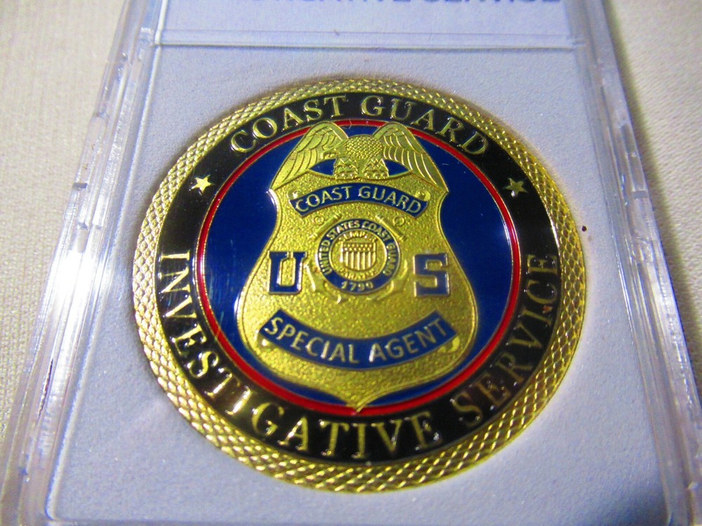 COAST GUARD INVESTIGATIVE SERVICE Challenge Coin
