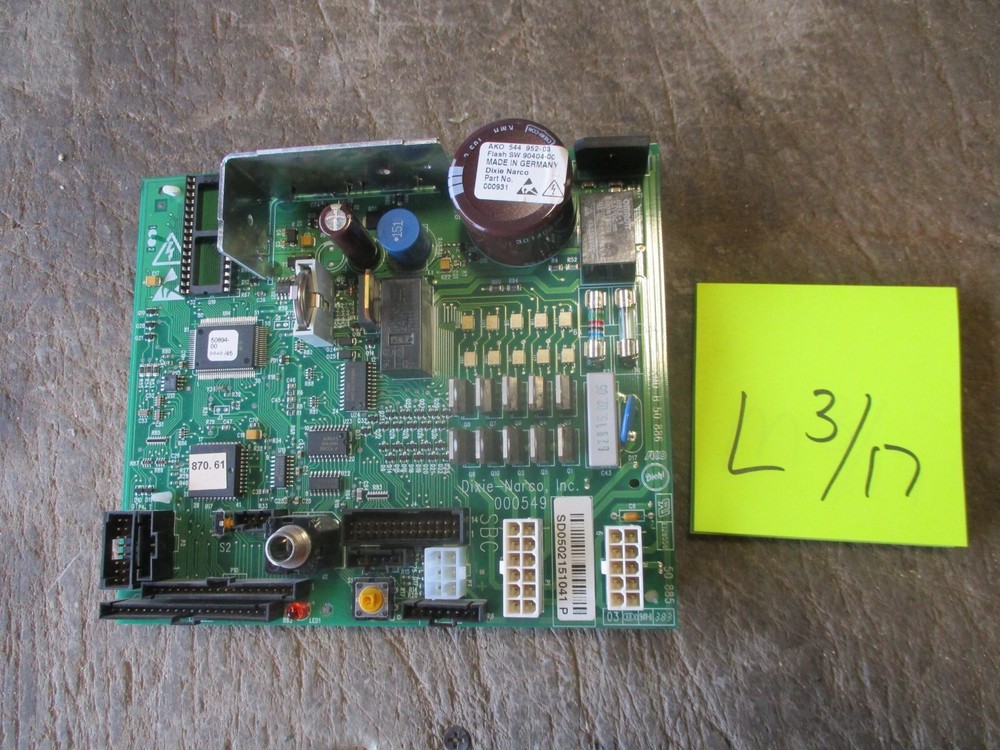 Used Dixie-Narco SBC Control Board 870.61, for Soda Machine
