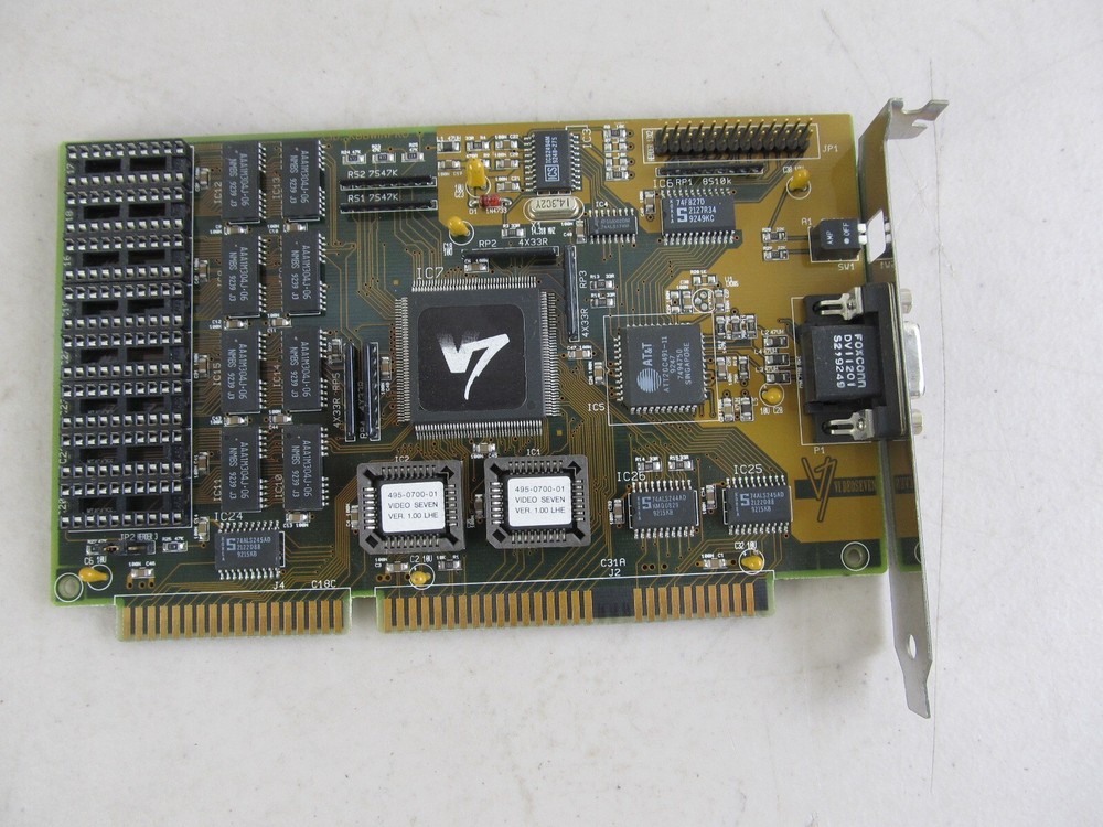 Vintage Video Seven WINPRO ISA Graphics Video Card