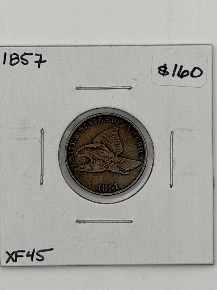 1857 Small Cents Flying Eagle