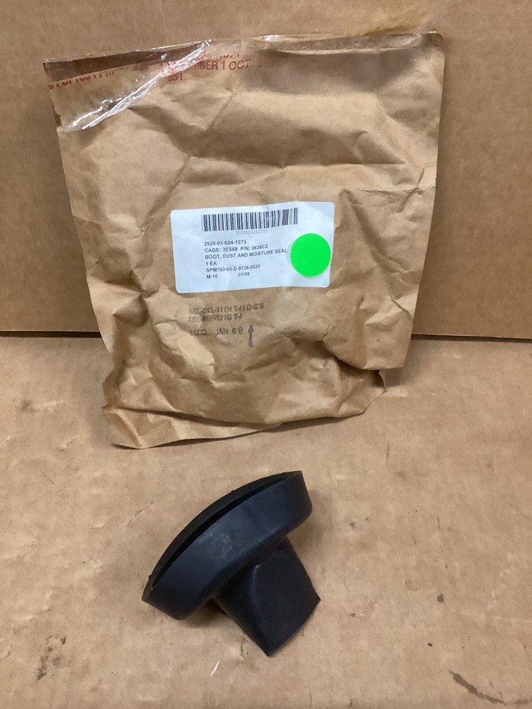 Rubber boot, air cleaner/HMMWV 2530-01-024-1273