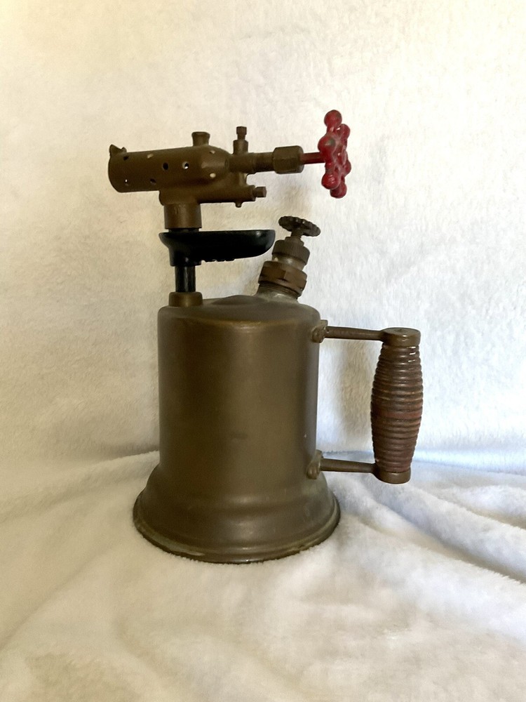 vintage blow torch brass