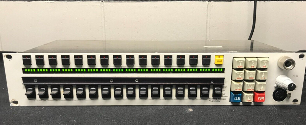 RTS by Telex Matrix Intercom System  KP96-7 Intercom Control Panel w/ Power Cord