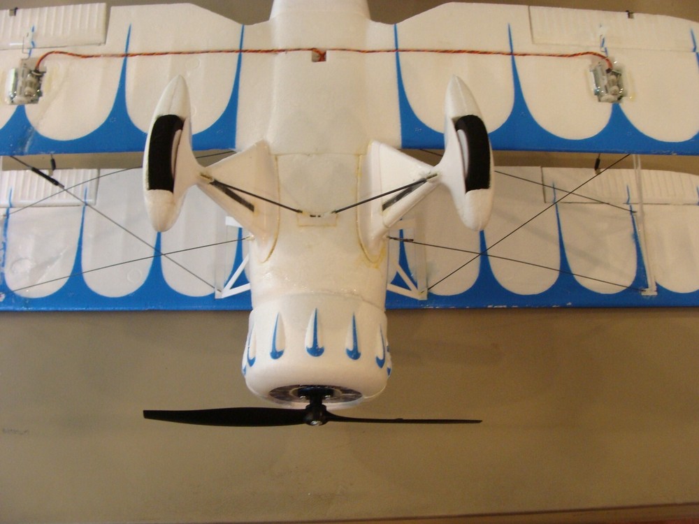 E-flite UMX Waco BL BNF Basic Biplane AS3X® Stabilization RC Airplane EFLU5350