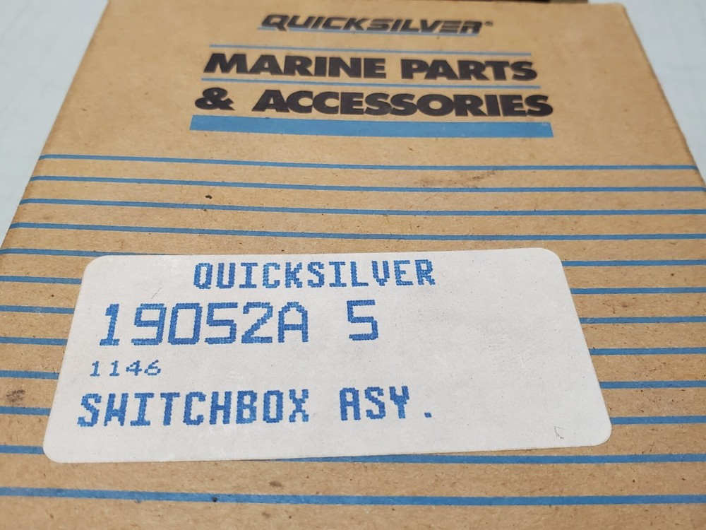 Genuine Mercury Outboard Switch Box Assembly 19052A5 OEM
