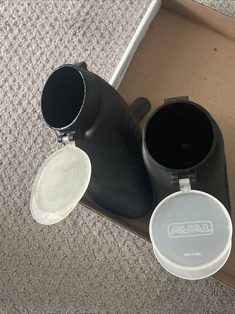 2-Piece Paintball Hopper Lot Java & ViewLoader VL-200