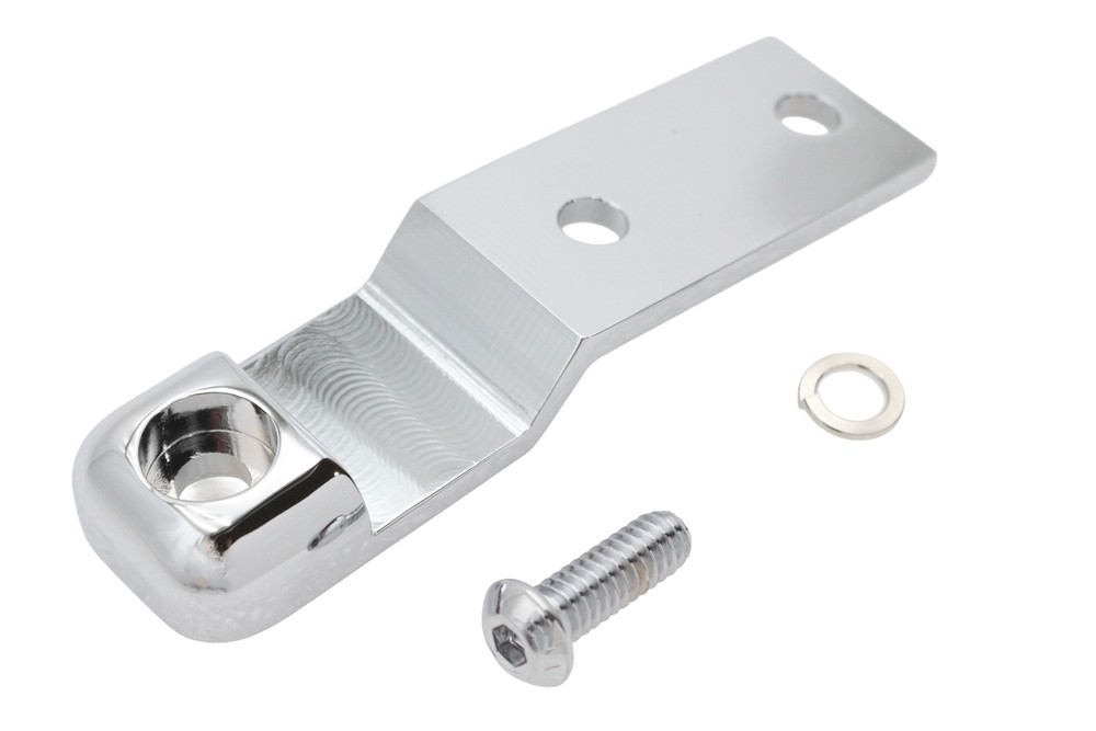 Chrome Billet Rear Seat Tab for Harley-Davidson
