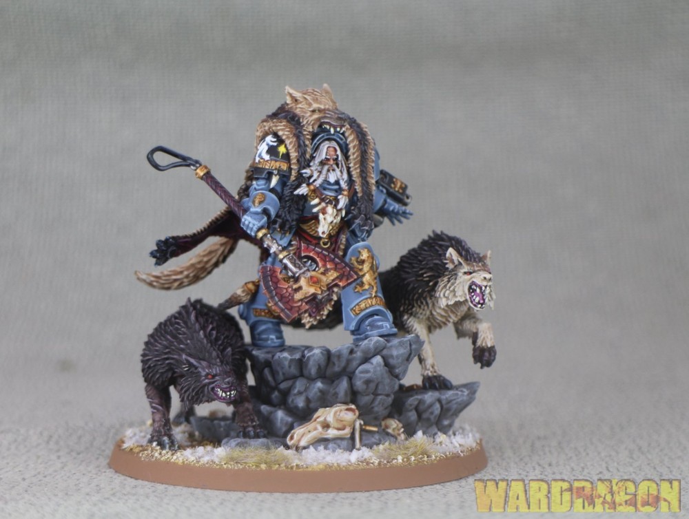 Warhammer 40K WDS painted Space Wolves Logan Grimnar e29