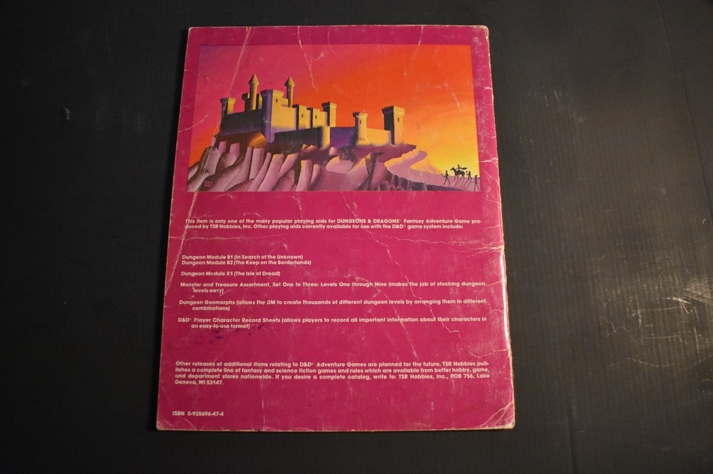 Dungeons & Dragons - B2 The Keep on the Boarderlands - Module - 1981
