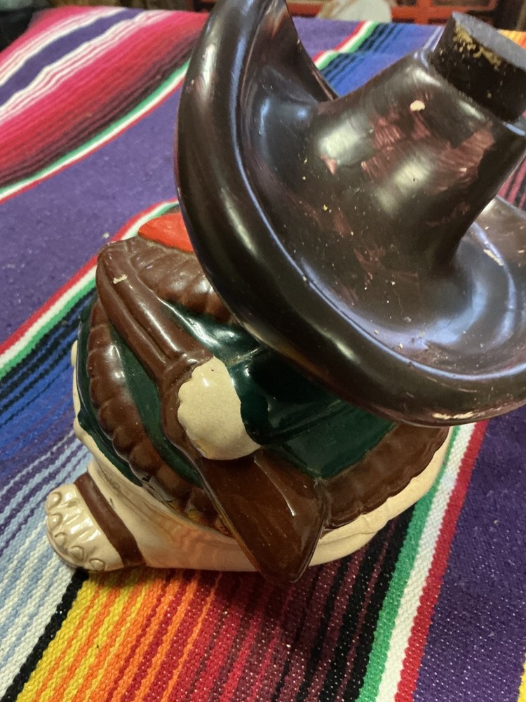RODO PADILLA “ RARE” sculptured tequila bottle empty” EL CHINGON”