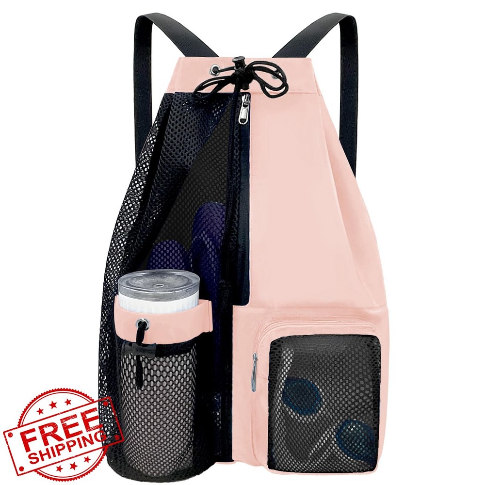 YUHAN PRETTY Beach Backpack Wet Pocket Mesh